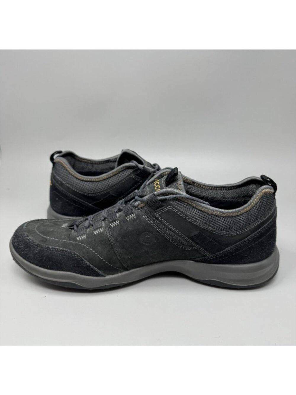 ECCO Men's Esphino GORE-TEX waterproof Hiking shoe Size 9 Gray Black - Picture 2 of 9